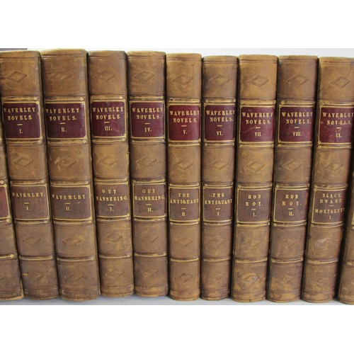 219 - Weir, Daniel. History of Greenock. Greenock. Daniel Weir 1829; Sir Walter Scott. The Waverley Novels... 