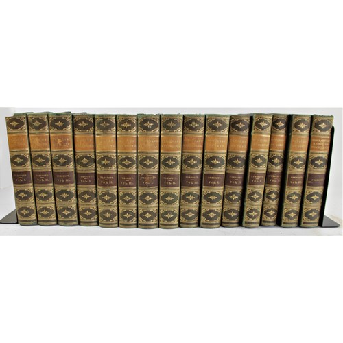222 - Prescott, William H. Works in 15 Volumes: Biographical and Critical Miscellanies (1 vol.); History o... 
