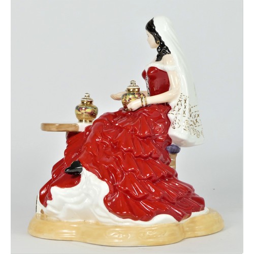 239 - Royal Worcester limited edition figure 'Gypsy Bride at Appleby Fair', c.2007, No. unnumbered/600, 22... 