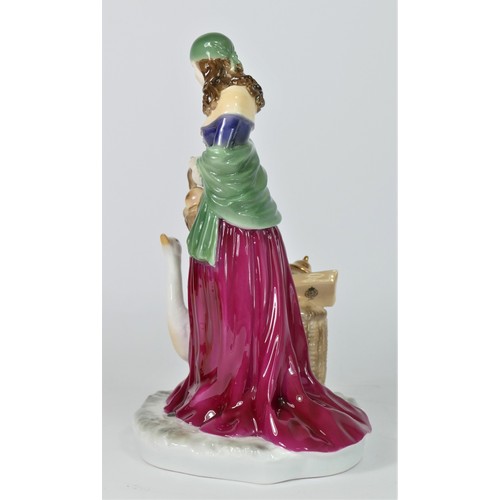 241 - Royal Worcester limited edition figure 'Fruit Seller at the Nottingham Fair', c.2003, No. 119/600, 2... 