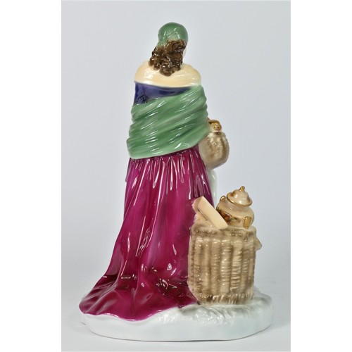 241 - Royal Worcester limited edition figure 'Fruit Seller at the Nottingham Fair', c.2003, No. 119/600, 2... 