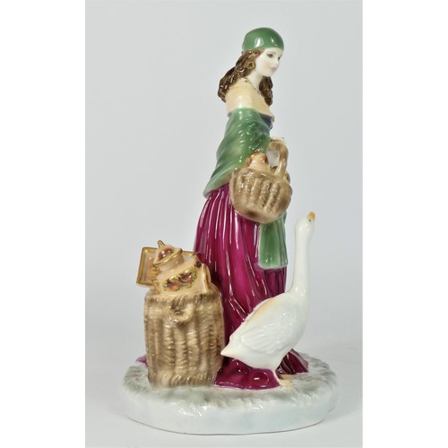 241 - Royal Worcester limited edition figure 'Fruit Seller at the Nottingham Fair', c.2003, No. 119/600, 2... 