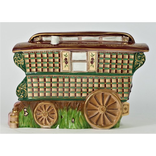 242 - Royal Worcester limited edition figure 'The Reading Caravan at Appleby Fair', No. unnumbered/400,  1... 