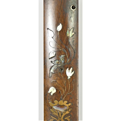 300 - Blakeney & Co., Sunderland, Hull & Glasgow, a Victorian rosewood ships stick barometer, c. 1860, the... 