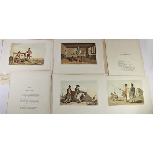 336 - George Walker (1781-1856), The Costume of Yorkshire, a collection of 31 colour lithographs (from 40)... 