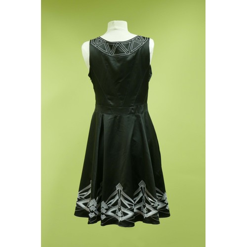 karen millen black embroidered dress Karen Millen main image 0
