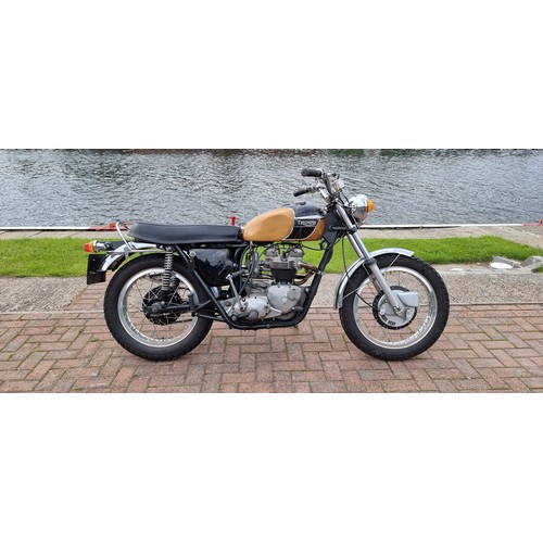 459 - 1978 Triumph Trophy 650cc. Registration number BDV 420T. Frame number KA 12756. Engine number TR6R A... 