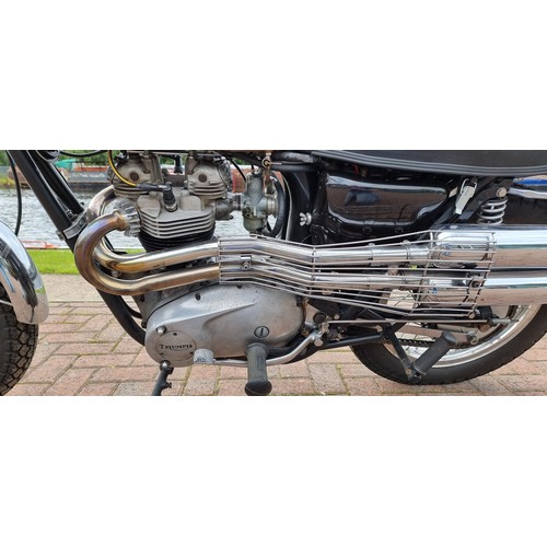 459 - 1978 Triumph Trophy 650cc. Registration number BDV 420T. Frame number KA 12756. Engine number TR6R A... 