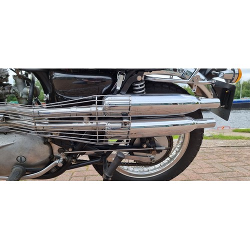 459 - 1978 Triumph Trophy 650cc. Registration number BDV 420T. Frame number KA 12756. Engine number TR6R A... 