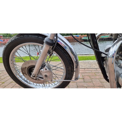 460 - 1978 Triumph T140E Tiger 750, 744cc. Registration number TAO 657S. Frame number T140E EX 08704. Engi... 