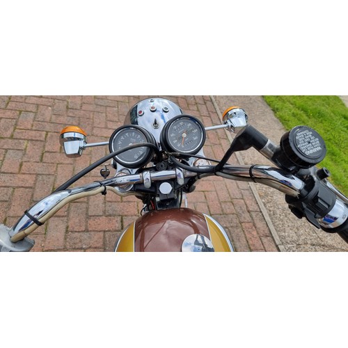 460 - 1978 Triumph T140E Tiger 750, 744cc. Registration number TAO 657S. Frame number T140E EX 08704. Engi... 