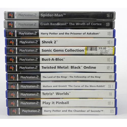 68 - A collection of Playstation, Playstation 2 and Xbox games, Playstation games to include Spider-Man 2... 