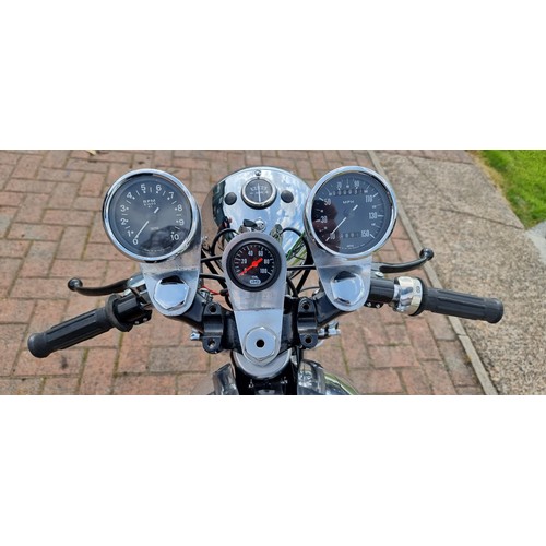 465 - 1960/2013 Triton, 750cc. Registration number 144 YUX. Frame number 14/92352. Engine number TR7RV CH2... 