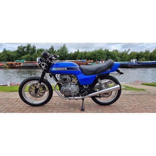 450 - 1980 Honda CB250N Super Dream, 249cc. Registration number JRW 273V. Frame number JHMCB250N 2104572. ... 