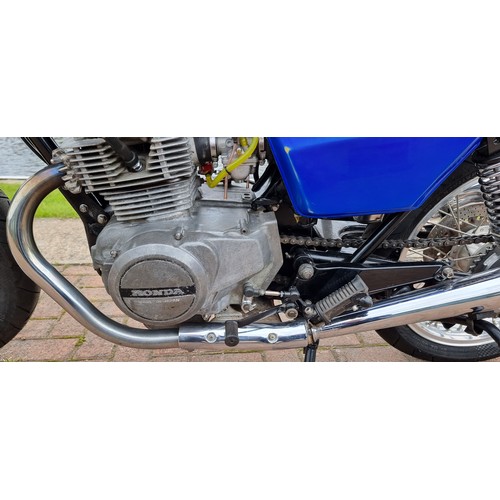 450 - 1980 Honda CB250N Super Dream, 249cc. Registration number JRW 273V. Frame number JHMCB250N 2104572. ... 