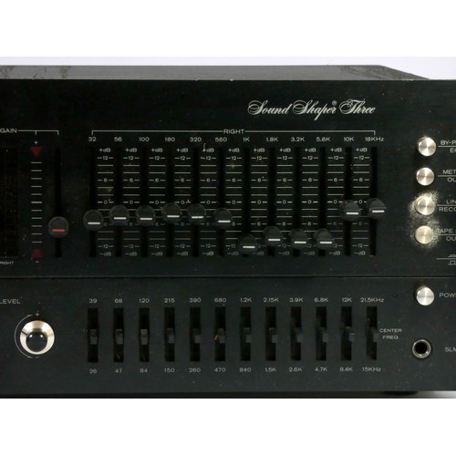 104 - A ADC Paragraphic stereo equalizer sound shaper three