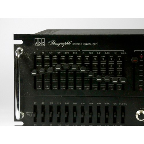 104 - A ADC Paragraphic stereo equalizer sound shaper three