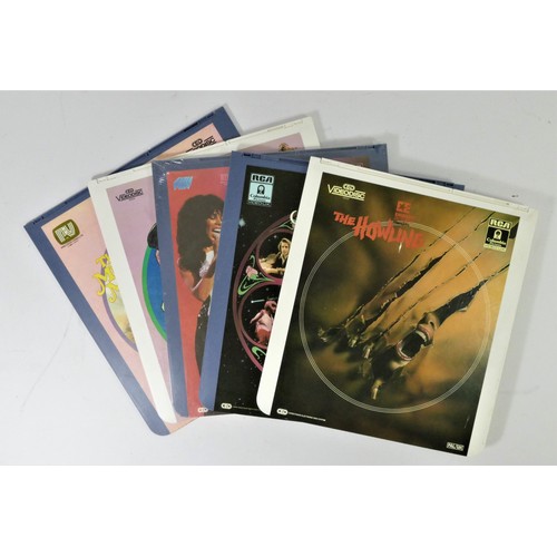 105 - A collection of thirty seven Videodiscs, including films and live concerts, including Taxi Driver, T... 