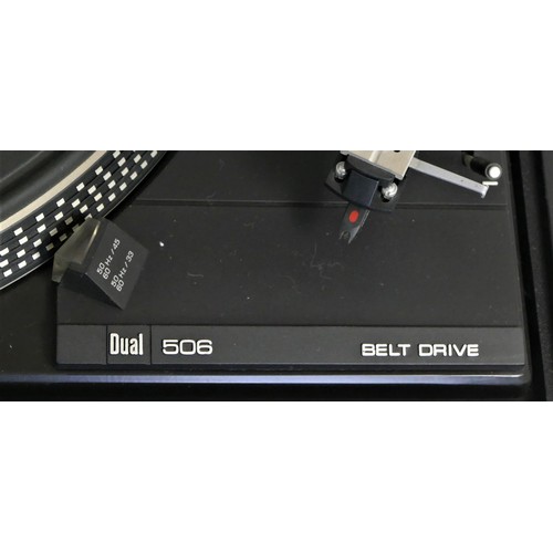 138 - A Dual 506 turntable, two speed, belt drive