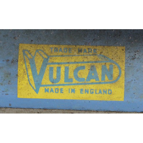 225 - A tinplate car, friction rear wheel producing a mock engine noise, together with a Vulcan sewing mac... 