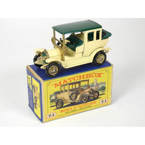 242 - Nine Matchbox Models Of Yesteryear, original boxes, to include Horse Drawn Fire Engine (Y-4), 1911 M... 