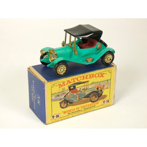 242 - Nine Matchbox Models Of Yesteryear, original boxes, to include Horse Drawn Fire Engine (Y-4), 1911 M... 