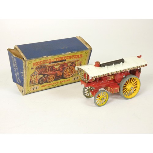 243 - Nine Matchbox Models Of Yesteryear, original boxes, to include 1911 Daimler (Y-13), 1904 Spyker Tour... 