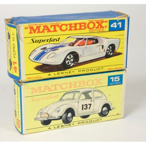 243 - Nine Matchbox Models Of Yesteryear, original boxes, to include 1911 Daimler (Y-13), 1904 Spyker Tour... 