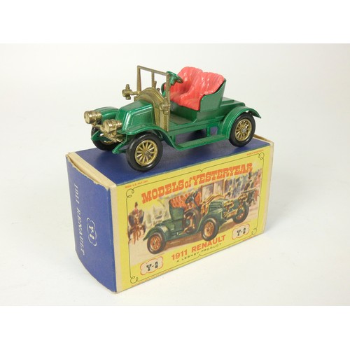 Nine Matchbox Models Of Yesteryear