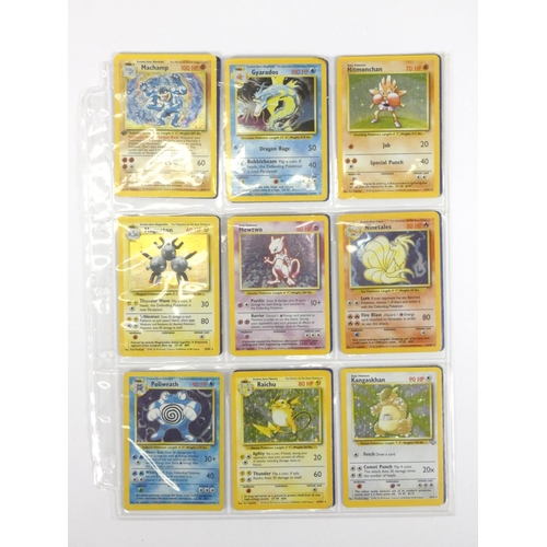 246 - Fifty Pokémon cards (rare star symbol mark plus promo) and twelve holo cards to include Kangaskhan #... 