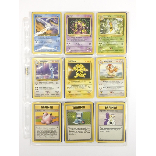 246 - Fifty Pokémon cards (rare star symbol mark plus promo) and twelve holo cards to include Kangaskhan #... 