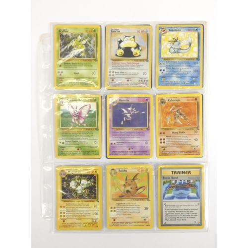 246 - Fifty Pokémon cards (rare star symbol mark plus promo) and twelve holo cards to include Kangaskhan #... 