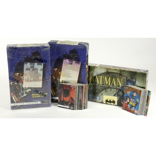 250 - A Fleer Ultra 95 factory sealed trading cards, Batman Forever, box contains 36 pack of cards, 8 card... 