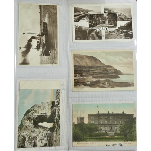 257 - Approximately 400 vintage postcards, mainly East Yorkshire, to include, Hull, Hessle, Elloughton, So... 