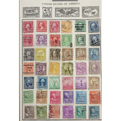 264 - An all world collection to include GB, two Victorian penny reds, Germany and USA.