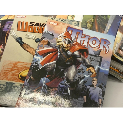 306 - Twenty four Marvel graphic novels and comics, to include Magician Apprentice Volume One, Magician Ap... 