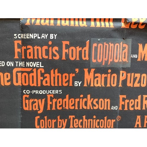 318 - The Godfather Part II, starring Al Pacino, Robert De Niro, Marlon Brando and Diane Keaton, movie pos... 