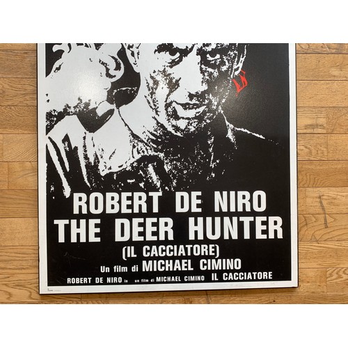 321 - the Deer Hunter, starring Robert De Niro, Meryl Streep and Christopher Walken, Italian movie poster,... 