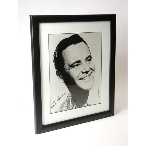 326 - Five celebrity autographs, framed and mounted with actors headshot and signature, to include Eddy Mu... 