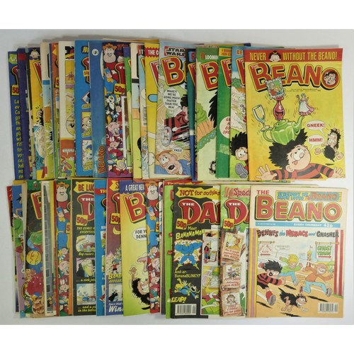 330 - Over 60 Beano and Dandy comics, 1970s-1990s