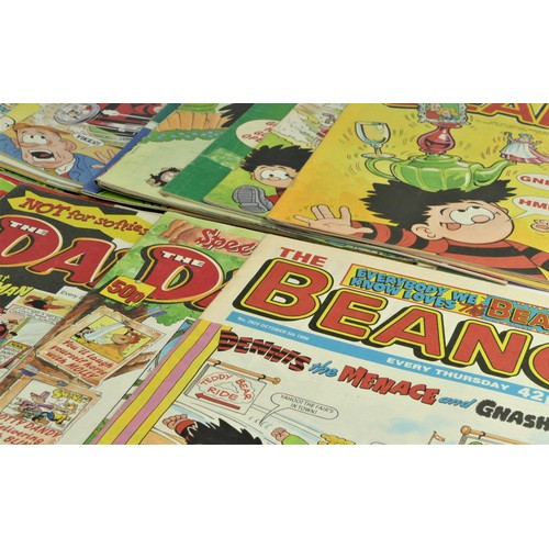 330 - Over 60 Beano and Dandy comics, 1970s-1990s