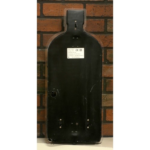 345 - A Jägermeister illuminated sign, in the form of a bottle, 28cm x 61cm x 16cm