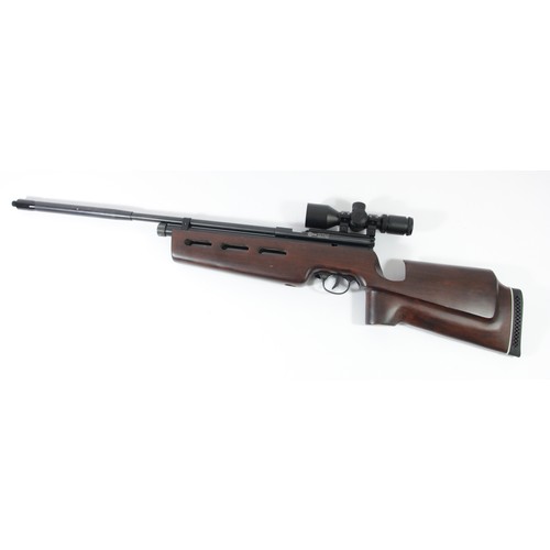 392 - A SMK CO2 QB78 Match Bolt Action Pellet Air Rifle, cal. .177, 4.5mm, sidelever cocking, crafted beec... 