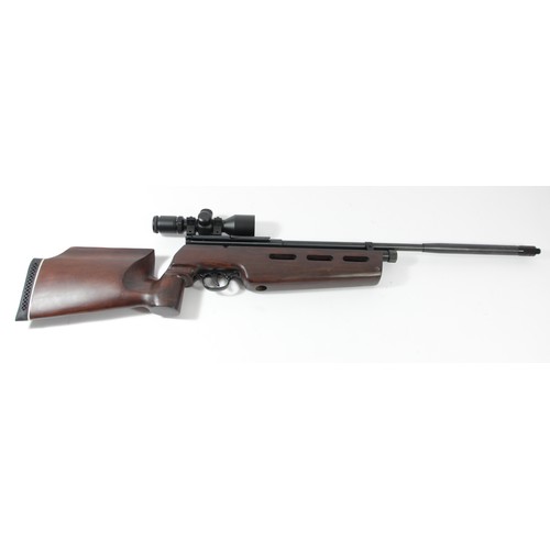 392 - A SMK CO2 QB78 Match Bolt Action Pellet Air Rifle, cal. .177, 4.5mm, sidelever cocking, crafted beec... 