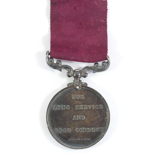 400 - An Edward VII Long Service and Good Conduct medal, awarded to 78798 G.Q.M. Sjt. G. Cattaway, R.G.A.