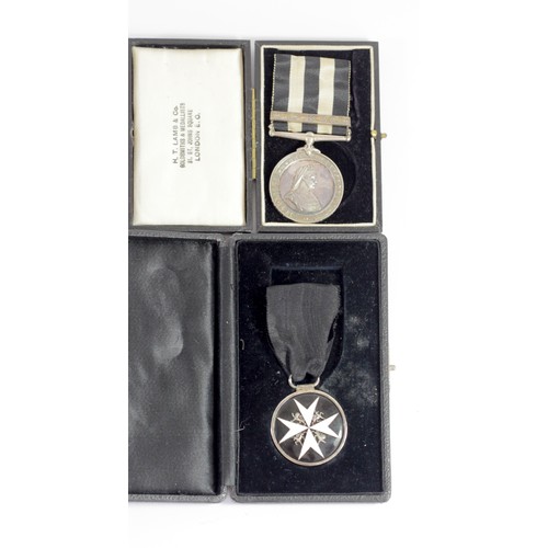 415 - Victoria St. John Long Service Medal awarded to 8566 C/Off C. Battey, Hull Cps, 1930 and another dat... 