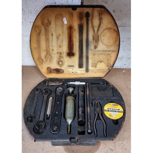 68 - A Jaguar MkII metal cased tool kit