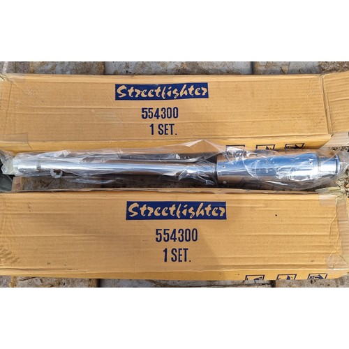 87 - A pair of new old stock Streetfighter 554300 exhaust pipes