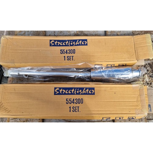 88 - A pair of new old stock Streetfighter 554300 exhaust pipes