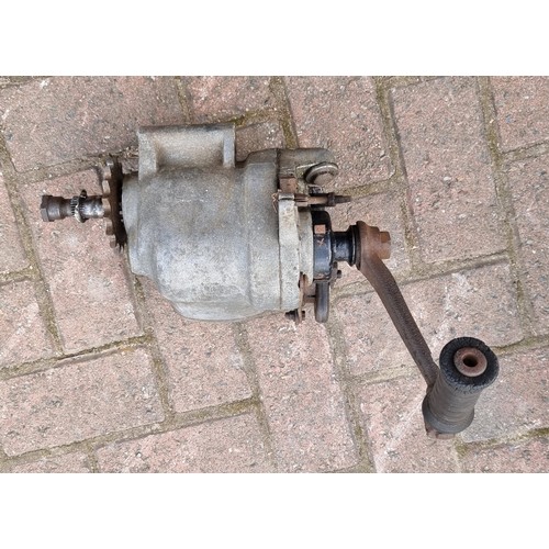 129 - A Rudge gearbox, serial number 24929, believed complete, internals condition unknown